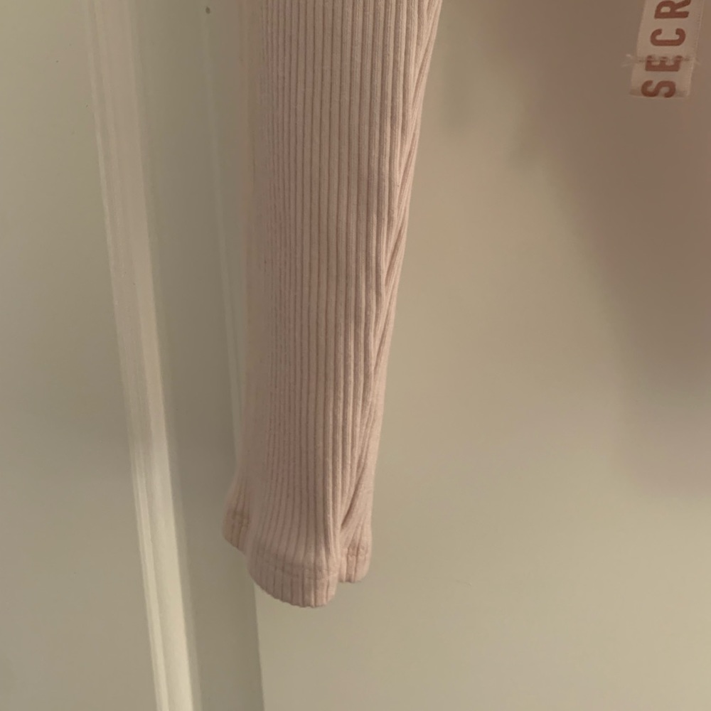 Victoria’s Secret Soft Ribbed Ribboned Body Suit Large - Picture 7 of 12